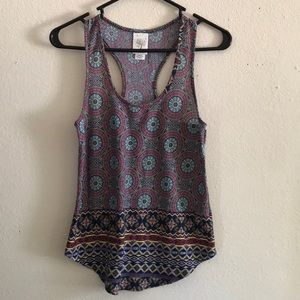 Tribal pattern tee